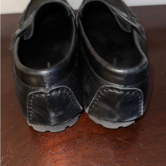 Alessandro Dell’acqua Black Leather Shoes Men’s Size 44 UK (10.5 US) main image 9